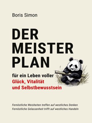 cover image of Der Meisterplan für ein Leben voller Glück, Vitalität und Selbstbewusstsein